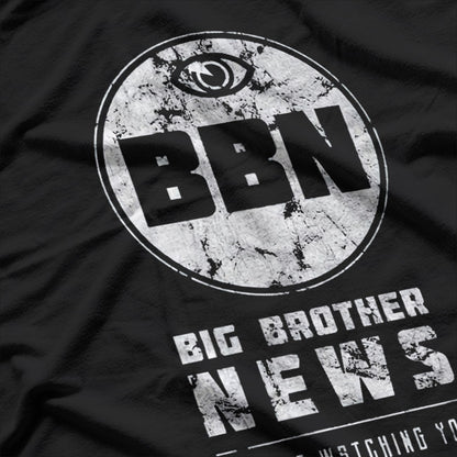 BBN Big Brother News Dystopian Parody T-Shirt