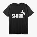 Shiba Puma Parody Funny Dog T-Shirt