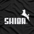Shiba Puma Parody Funny Dog T-Shirt