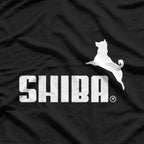 Shiba Puma Parody Funny Dog T-Shirt