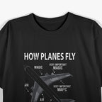 Funny Aviation Gift – Pilot & Airplane Humor T-Shirt