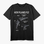 Funny Aviation,  Perfect Gift for Pilots & Airplane Lovers T-Shirt