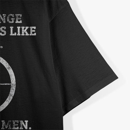 Long Range Shooting Funny Golf Comparison Marksman T-Shirt