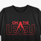 On The Level: Clean & Classic Masonic Logo T-Shirt