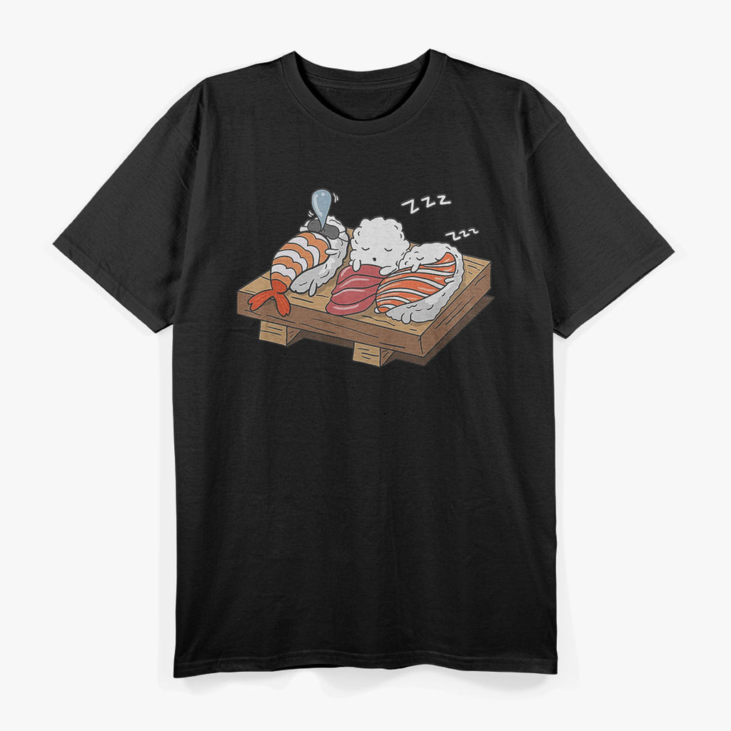 Sushi Lover Sleeping Sushi Funny T-Shirt