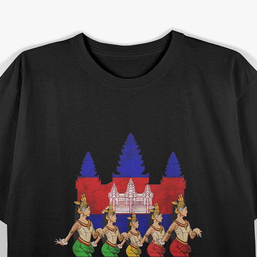 Traditional Dance Apsara: Grace and Elegance T-Shirt