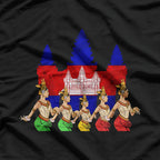 Traditional Dance Apsara: Grace and Elegance T-Shirt