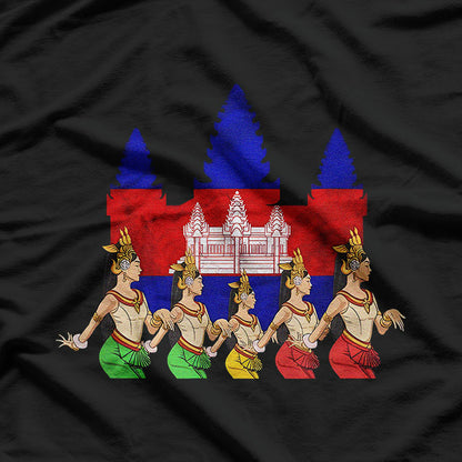 Traditional Dance Apsara: Grace and Elegance T-Shirt