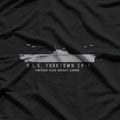 USS Yorktown CV-5 WWII Aircraft Carrier Military T-Shirt