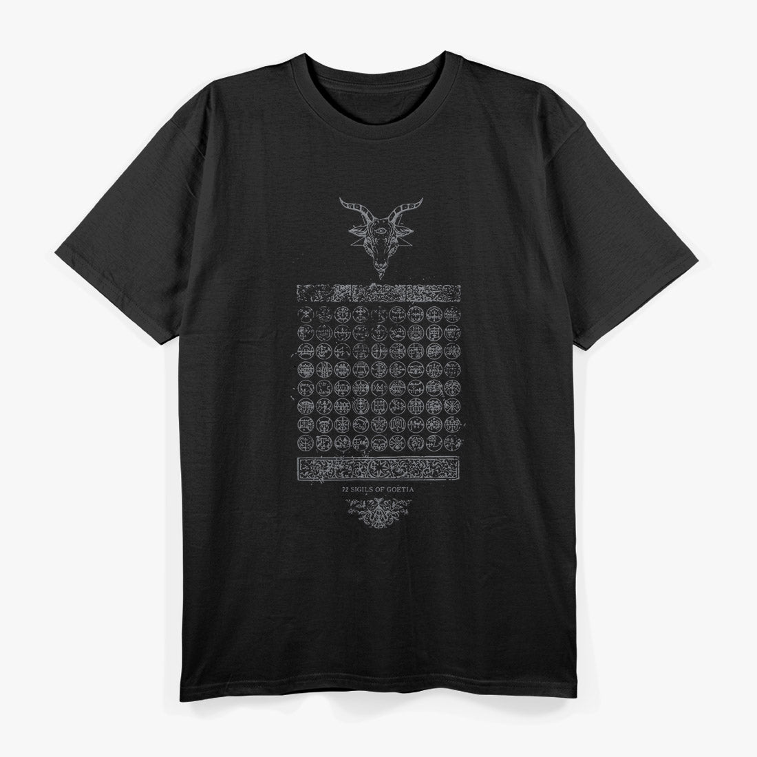 72 Goetic Sigils – Occult Baphomet Symbolic Mystic Love T-Shirt