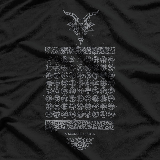 72 Goetic Sigils – Occult Baphomet Symbolic Mystic Love T-Shirt