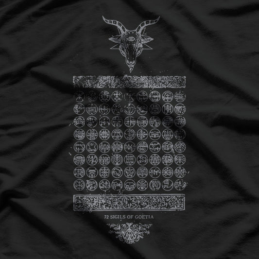 72 Goetic Sigils – Occult Baphomet Symbolic Mystic Love T-Shirt