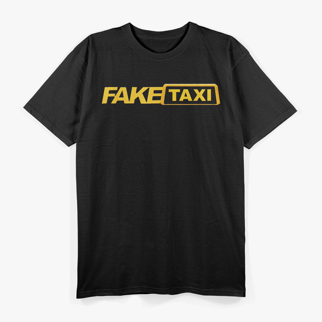 Funny Fake Taxi Parody Humor Meme Joke Car Enthusiast T-Shirt