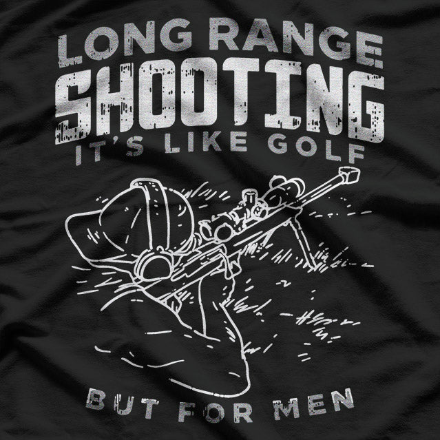 Long Range Shooting: Precision and Power T-Shirt