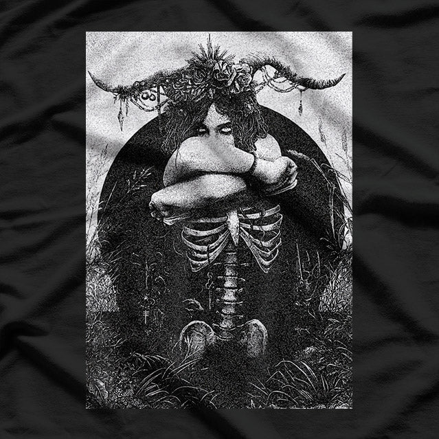 Occult Gothic Satanic Unholy Witchcraft Grunge Emo Aesthetic T-Shirt