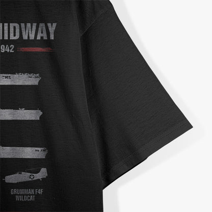 Victory at Midway Battle World War II History War T-Shirt
