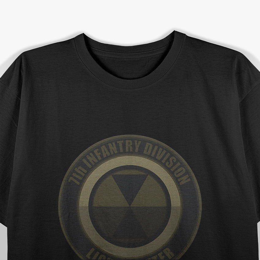 7th Infantry Division Light Fighter Patch: Elite Warrior Spirit T-Shirt