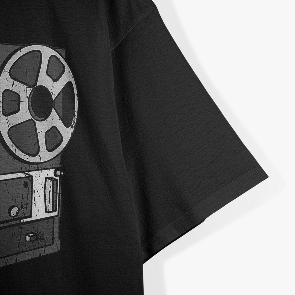 Cassette Tape Reel: Retro Music Vibes T-Shirt