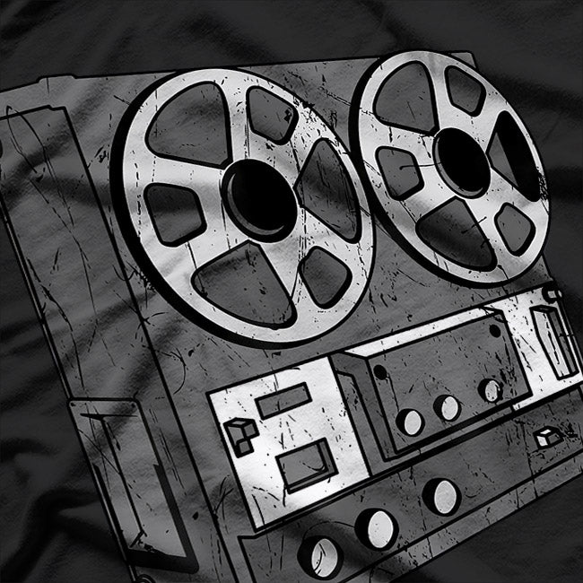 Cassette Tape Reel: Retro Music Vibes T-Shirt
