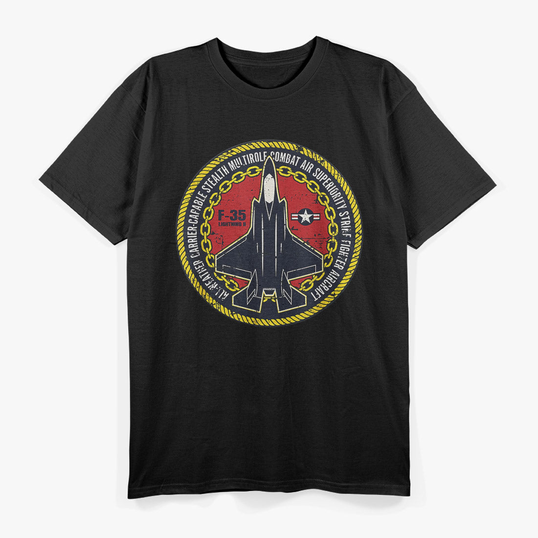 F-35 Lightning II: Stealth Fighter Military Aircraft T-Shirt