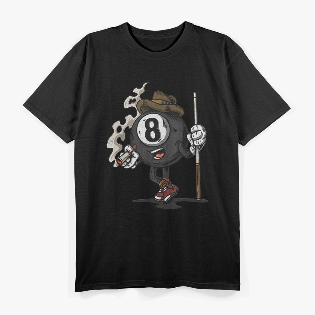 8 Ball Billiard Pool: Classic Game Night T-Shirt