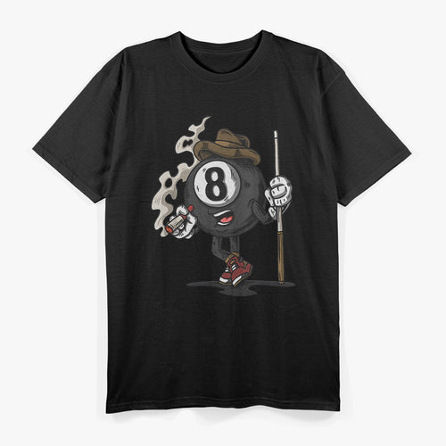 8 Ball Billiard Pool: Classic Game Night T-Shirt