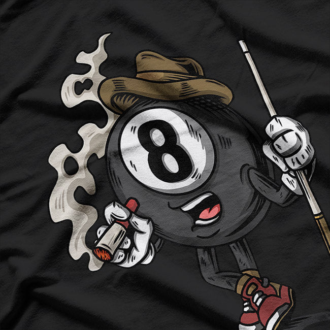 8 Ball Billiard Pool: Classic Game Night T-Shirt