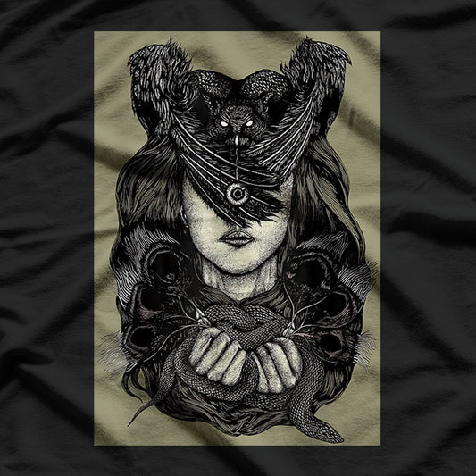 Mystic Sigil Ceremonial Magic Pentagram Occult Symbol T-Shirt