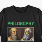 Plato & Socrates Funny Philosophy Jam T-Shirt