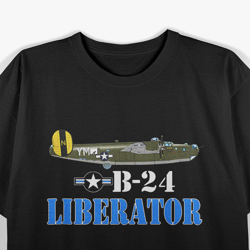 Proud Air Force Bomber – B-24 Liberator Military T-Shirt