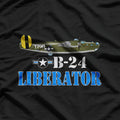 Proud Air Force Bomber – B-24 Liberator Military T-Shirt