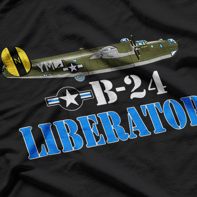 Proud Air Force Bomber – B-24 Liberator Military T-Shirt