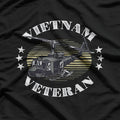 Vietnam Veteran Shirt Military Vet American Patriotic T-Shirt
