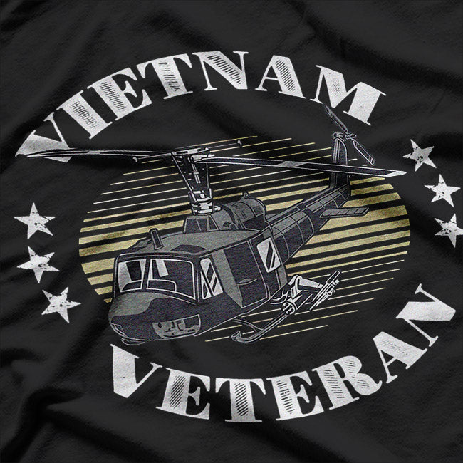 Vietnam Veteran Shirt Military Vet American Patriotic T-Shirt