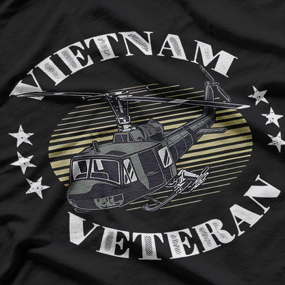 Vietnam Veteran Shirt Military Vet American Patriotic T-Shirt
