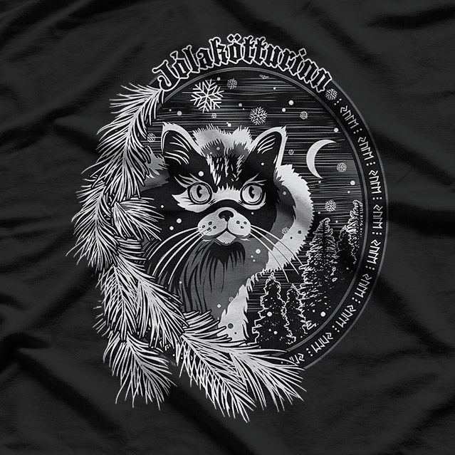 Jólakötturinn: The Yule Cat T-Shirt