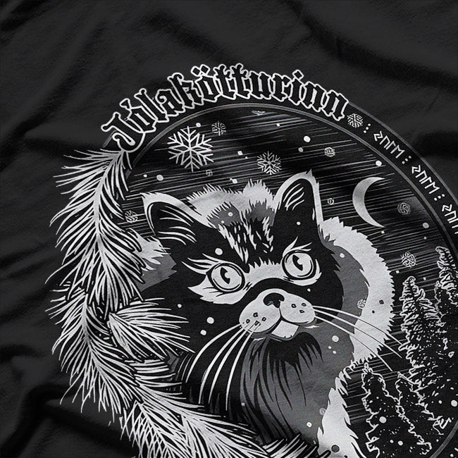 Jólakötturinn: The Yule Cat T-Shirt
