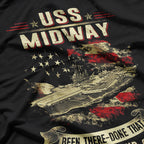 USS Midway: Legendary Carrier of the Seas T-Shirt