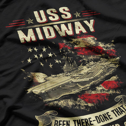 USS Midway: Legendary Carrier of the Seas T-Shirt