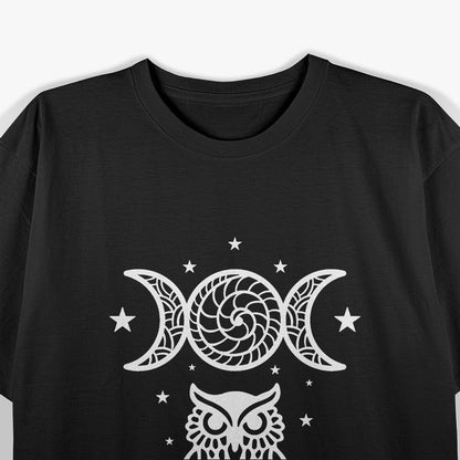 Pagan Art: Symbols of Hecate, Moon Goddess T-Shirt