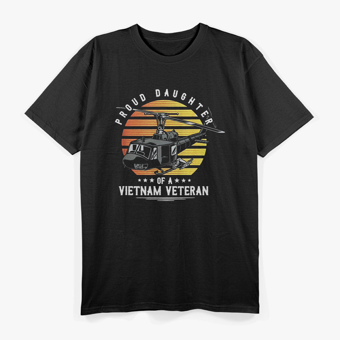Proud Daughter of a Vietnam War Military Veteran T-Shirt
