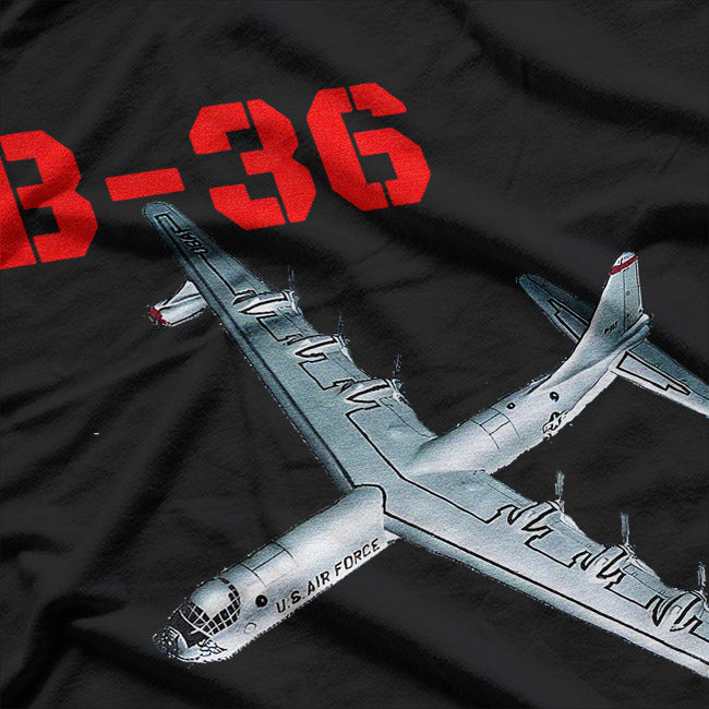 The B-36 Peacemaker – Classic Bomber Aircraft T-Shirt