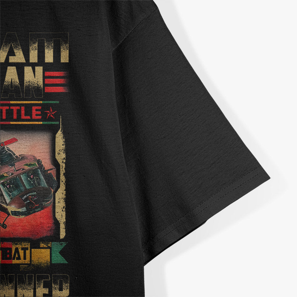 Vietnam Veteran UH-1 Huey Helicopter Military Gift T-Shirt