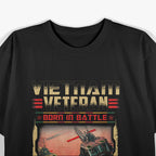 Vietnam Veteran UH-1 Huey Helicopter Military Gift T-Shirt