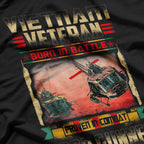 Vietnam Veteran UH-1 Huey Helicopter Military Gift T-Shirt
