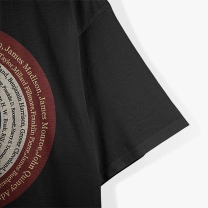 All Presidents of the United States: Patriotic History T-Shirt