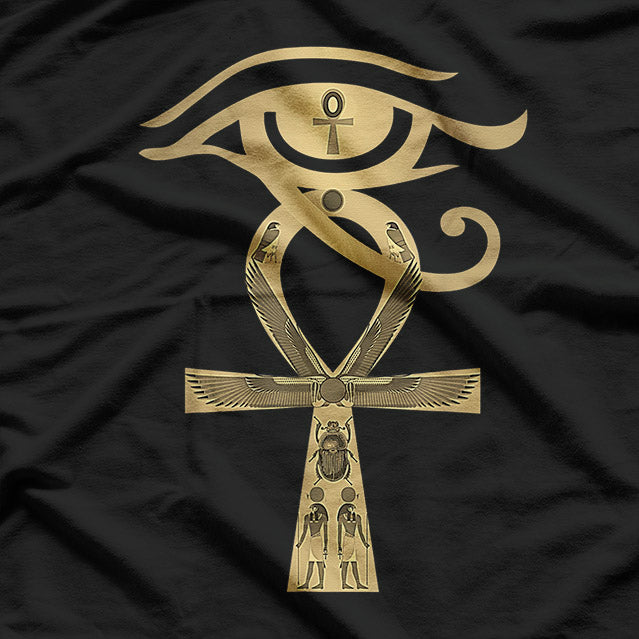 Ancient Egypt Eye of Horus Mystical Symbol T-Shirt