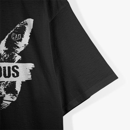 Funny Anonymous Cat – Meme Style Graphic T-Shirt