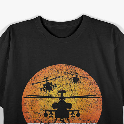 Apache Helicopter AH-64 Attack Pilot T-Shirt