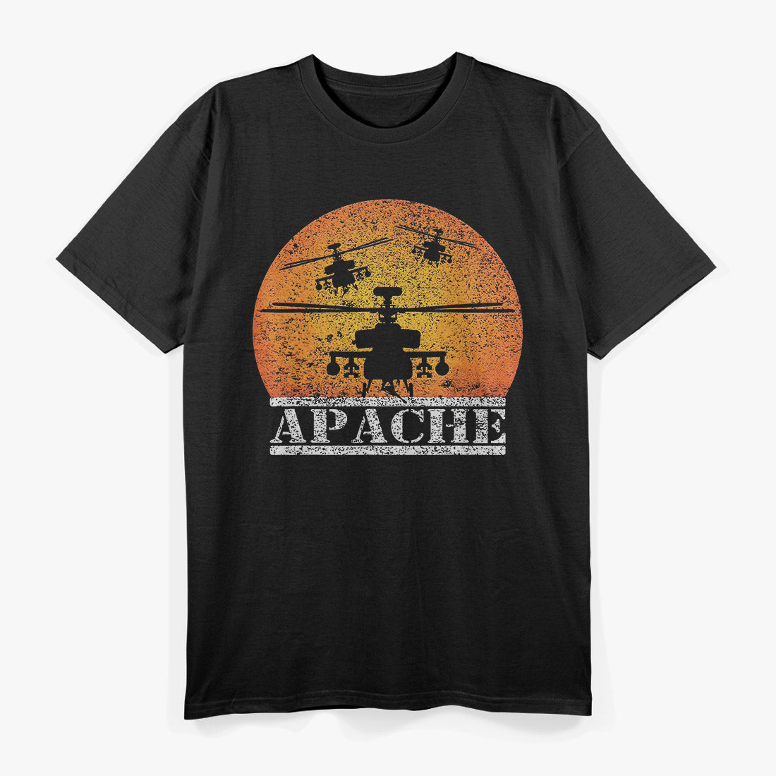 Apache Helicopter AH-64 Attack Pilot T-Shirt